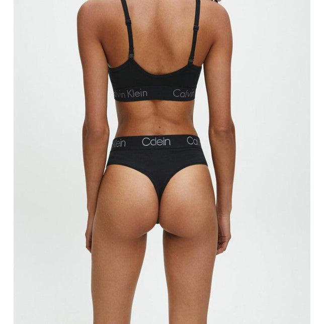 Calvin Klein Dames String High Waist Thong 000QD3754E - Jambelles