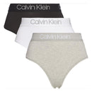 Calvin Klein Dames String High Waist Thong 3P 000QD3757E - Jambelles