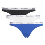 Calvin Klein Dames String Thong 3PK 000QD3587E - Jambelles