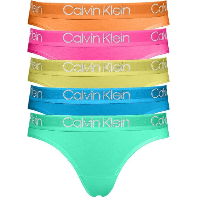 Calvin Klein Dames String Thong Pride 5P 000QD6013E - Jambelles