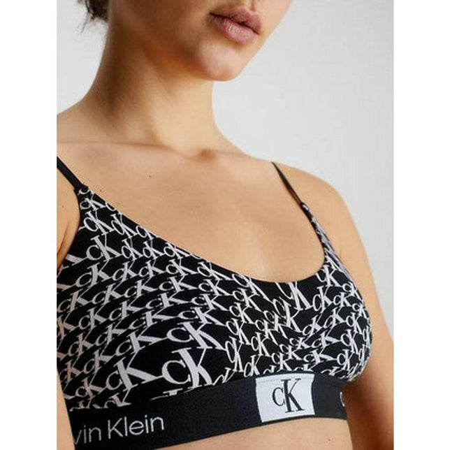 Calvin Klein Dames String Unlined Bralette 000QF7216E - Jambelles