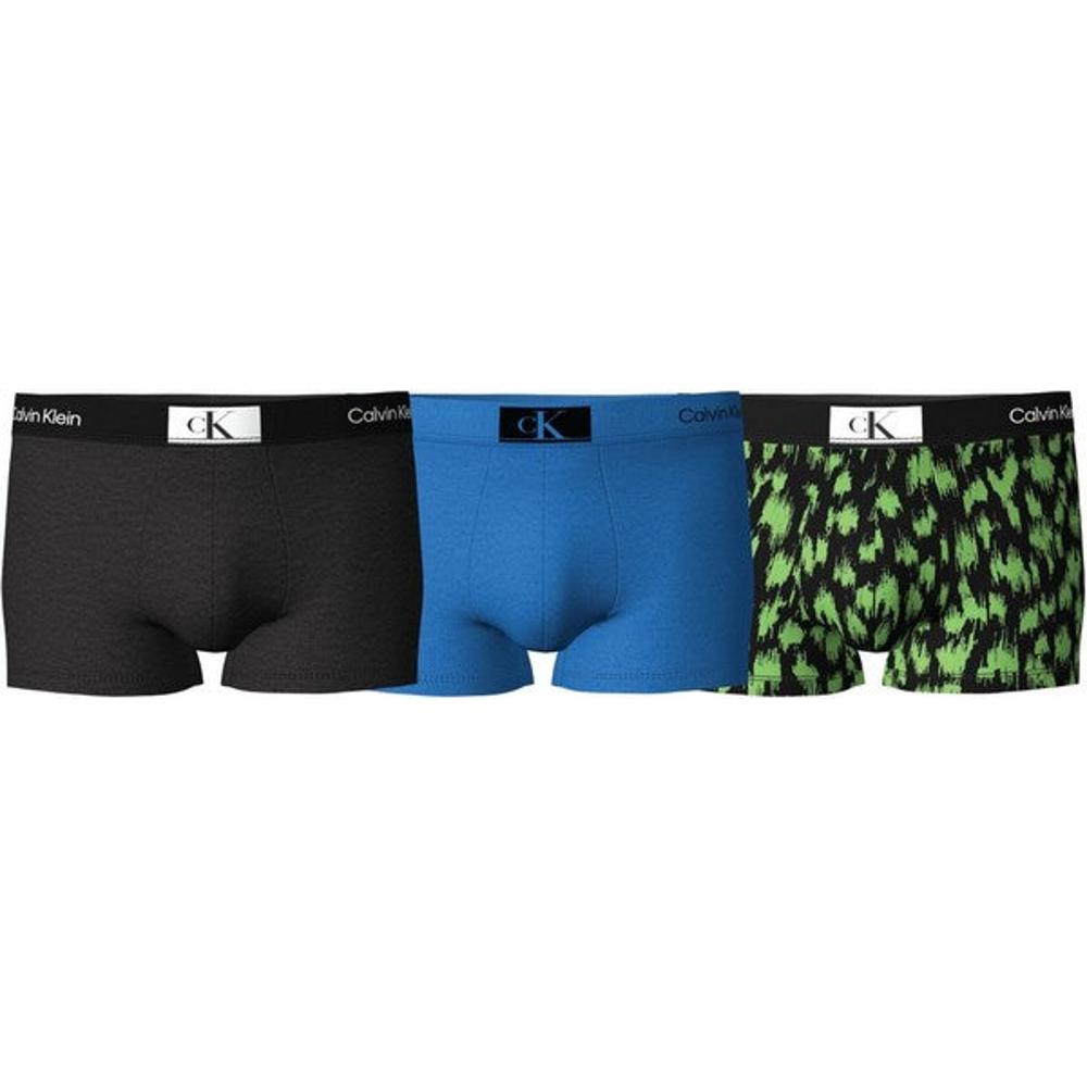 Calvin Klein Heren Boxer 3-Pack Boxershorts Trunk 000NB3528A - Jambelles