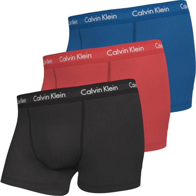 Calvin Klein Heren Boxer 3-Pack Trunk Cotton stretch 0000U2662G - Jambelles