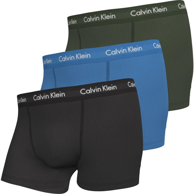 Calvin Klein Heren Boxer 3-Pack Trunk Cotton stretch 0000U2662G - Jambelles