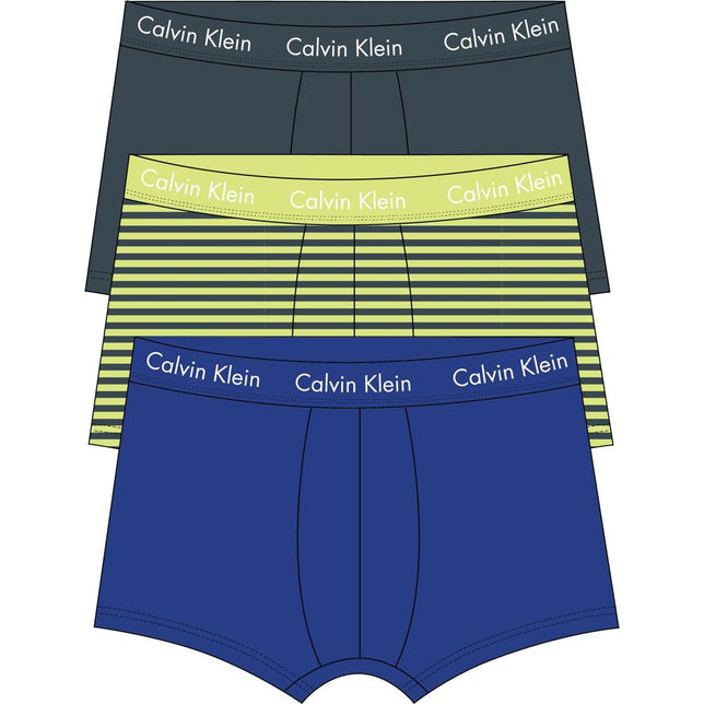 Calvin Klein Heren Boxer Low Rise Trunk 3P 0000U2664G - Jambelles