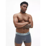 Calvin Klein Heren Boxer Low Rise Trunk Steel Micro Heupboxers 3Pack 000NB3074A - Jambelles
