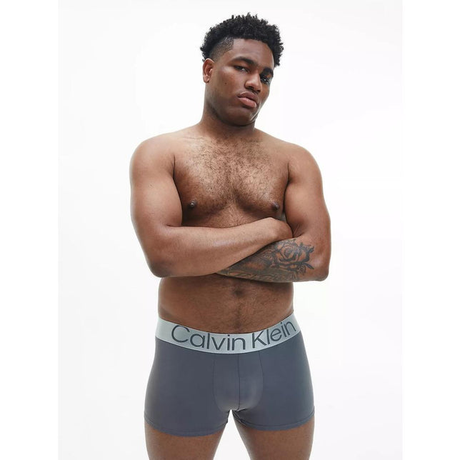 Calvin Klein Heren Boxer Low Rise Trunk Steel Micro Heupboxers 3Pack 000NB3074A - Jambelles