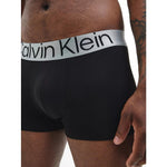 Calvin Klein Heren Boxer Low Rise Trunk Steel Micro Heupboxers 3Pack 000NB3074A - Jambelles