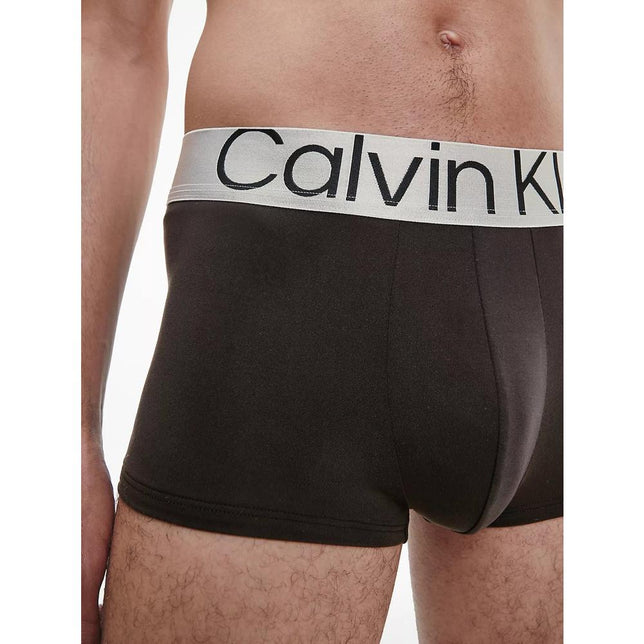 Calvin Klein Heren Boxer Low Rise Trunk Steel Micro Heupboxers 3Pack 000NB3074A - Jambelles