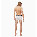 Donkerblauwe Calvin Klein heren boxer trunk Intense Power met brede logoband, achteraanzicht. - Jambelles