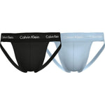 Calvin Klein Heren Slip Jock Strap 2PK 2 P 000NB1354A - Jambelles