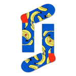 Dames &amp; Heren Fantasie Sokken Happy Socks Banana BAN01 - Jambelles