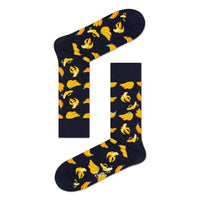 Dames &amp; Heren Fantasie Sokken Happy Socks Banana BAN01 - Jambelles