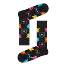 Dames &amp; Heren Fantasie Sokken Happy Socks Cat MJA01 - Jambelles