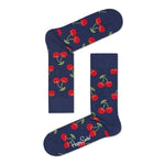 Dames &amp; Heren Fantasie Sokken Happy Socks Cherry CHE01 - Jambelles