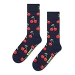 Dames &amp; Heren Fantasie Sokken Happy Socks Cherry CHE01 - Jambelles