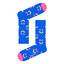 Dames &amp; Heren Fantasie Sokken Happy Socks Diagonal Heart HAR01 - Jambelles