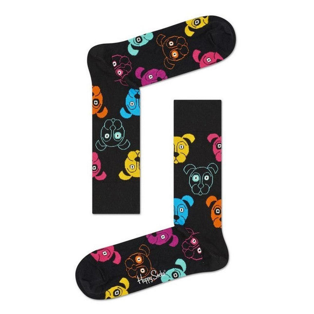 Dames &amp; Heren Fantasie Sokken Happy Socks Dogs DOG01 - Jambelles