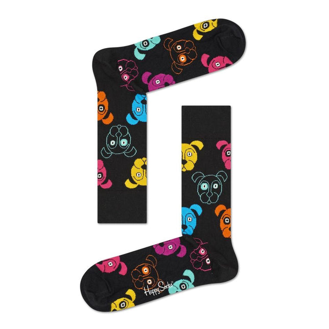 Dames &amp; Heren Fantasie Sokken Happy Socks Dogs DOG01 - Jambelles