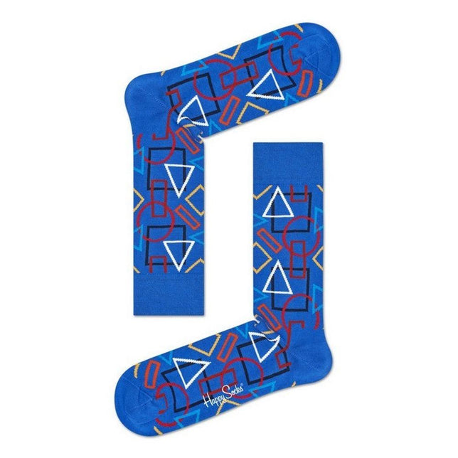 Dames &amp; Heren Fantasie Sokken Happy Socks Geo GEO01 - Jambelles