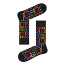 Dames &amp; Heren Fantasie Sokken Happy Socks Geo GEO01 - Jambelles