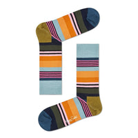 Dames &amp; Heren Fantasie Sokken Happy Socks M Stripe MST01 - Jambelles