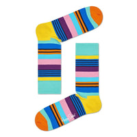 Dames &amp; Heren Fantasie Sokken Happy Socks M Stripe MST01 - Jambelles
