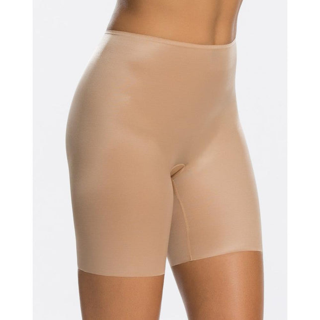 Dames Lange Slip SPANX Skinny Britches Mid-Thigh Short SPX 10008R - Jambelles