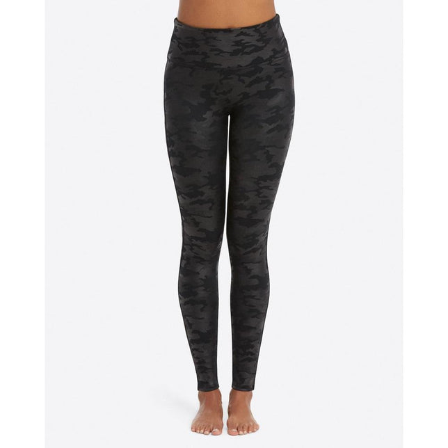 Dames Legging SPANX Faux Leather Camo Leggings SPX 20185R - Jambelles