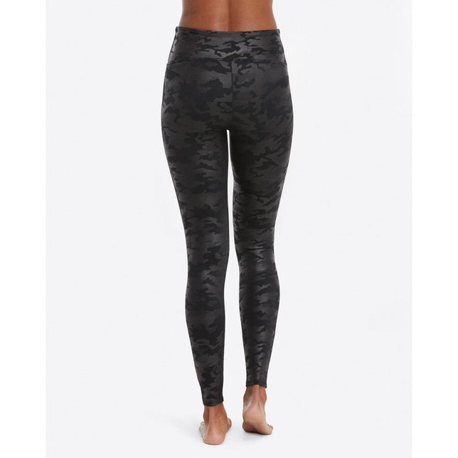 Dames Legging SPANX Faux Leather Camo Leggings SPX 20185R - Jambelles
