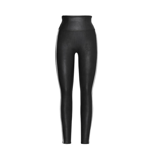 Dames Legging SPANX Faux Leather Side Stripe Legg SPX 20187R - Jambelles