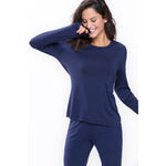 Dames Nacht Shirt met lange mouwen Mey Night 16000 - Jambelles