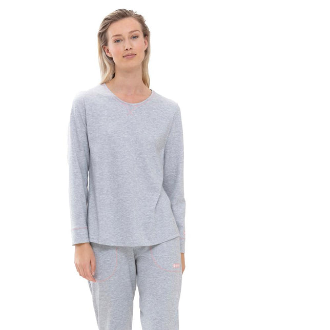 Dames Nacht Shirt met lange mouwen Mey Night 16897 - Jambelles