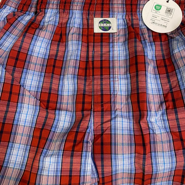 Deal Heren Boxer Check 100% co 192284 - Jambelles