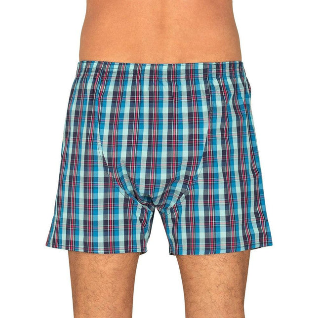 Deal Heren Boxer Check 100% co 192286 - Jambelles