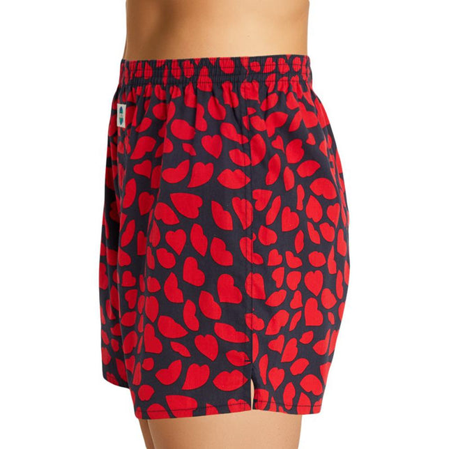 Deal Heren Boxer Heart/Kiss 100% Co 192296 - Jambelles