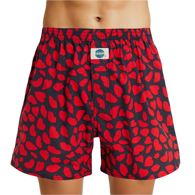 Deal Heren Boxer Heart/Kiss 100% Co 192296 - Jambelles
