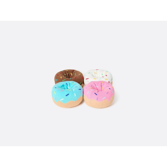 Eat My Socks Dames &amp; Heren Fantasie Sokken Socks Joe´s Donuts 4-Pack EMSNOCDOX4 - Jambelles