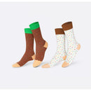 Eat My Socks Dames &amp; Heren Fantasie Sokken Socks Joe´s Donuts 4-Pack EMSNOCDOX4 - Jambelles
