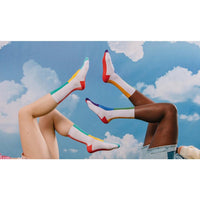 Eat My Socks Dames &amp; Heren Fantasie Sokken Socks Rainbow Dream Pinky EMSNOCRDPK - Jambelles