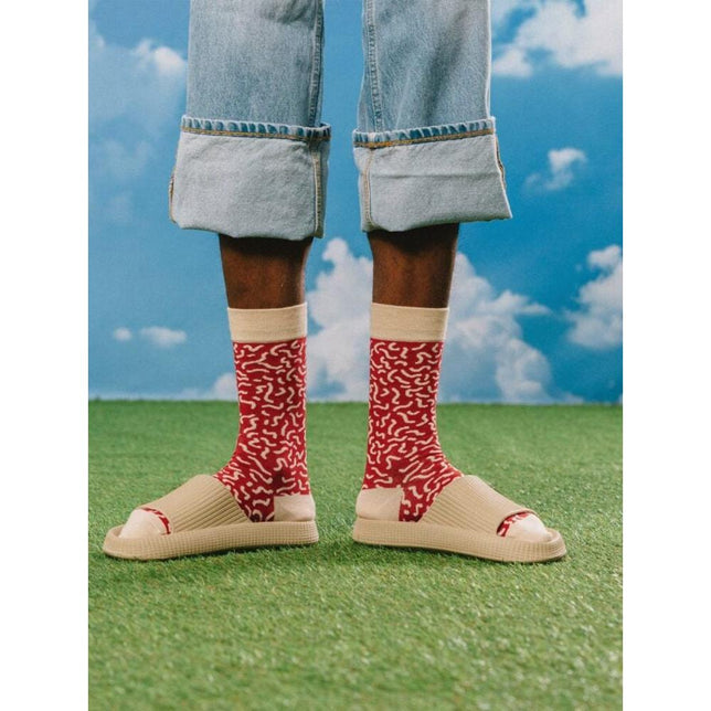 Eat My Socks Dames &amp; Heren Fantasie Sokken Socks Supreme Salami EMSNOCSUSA - Jambelles