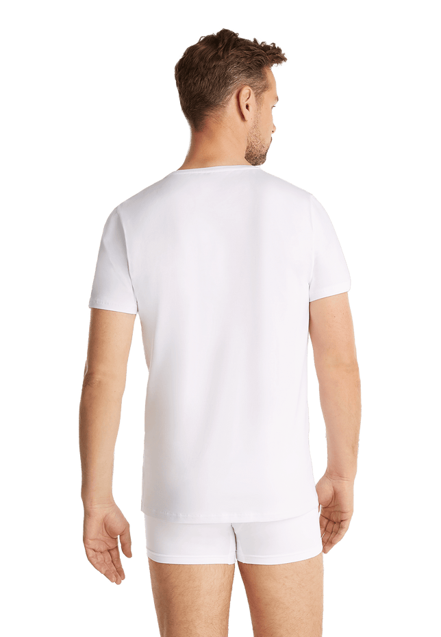 Ten Cate Heren Basics organic cotton stretch T-shirt 2-pack 32326