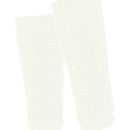 Falke dames legwarmers Arctic Haze 46607 in donkerblauw, met gerimpelde structuur en geribde boorden. - Jambelles