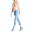 Falke Cotton Touch TI 40081 damespanty in bruin, effen en licht transparant met hoge taille. - Jambelles