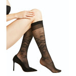 Falke Dames Panty Kniekousen Charleston KH 41839 - Jambelles