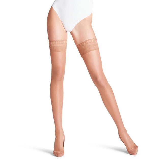 Falke Dames Stay-up Kousen Lunelle 08 Stu 41535 - Jambelles
