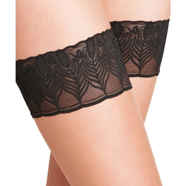 Falke Dames Stay-up Kousen Lunelle 08 Stu 41535 - Jambelles