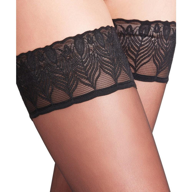 Falke Dames Stay-up Kousen Lunelle 8 Stay Up 41532 - Jambelles