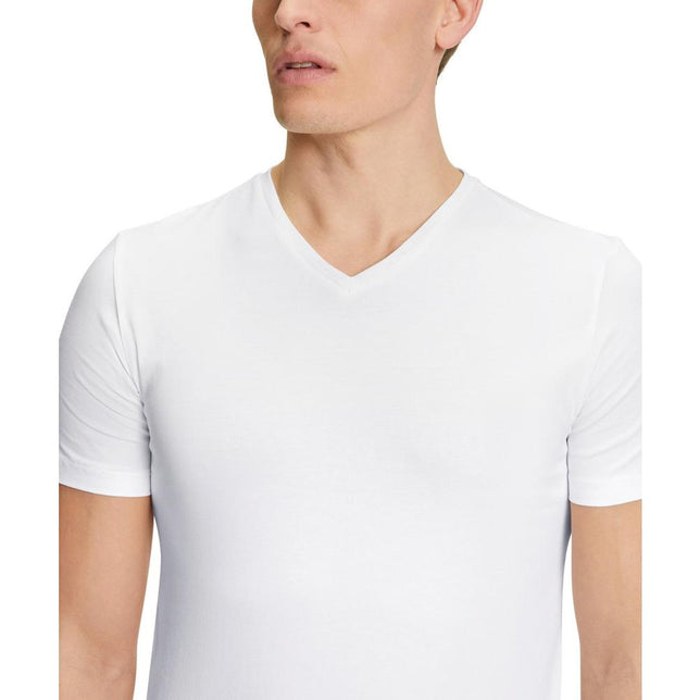 Falke Heren Shirt/Hemd UW Regular V-Neck T-Shirt 2P 68107 - Jambelles