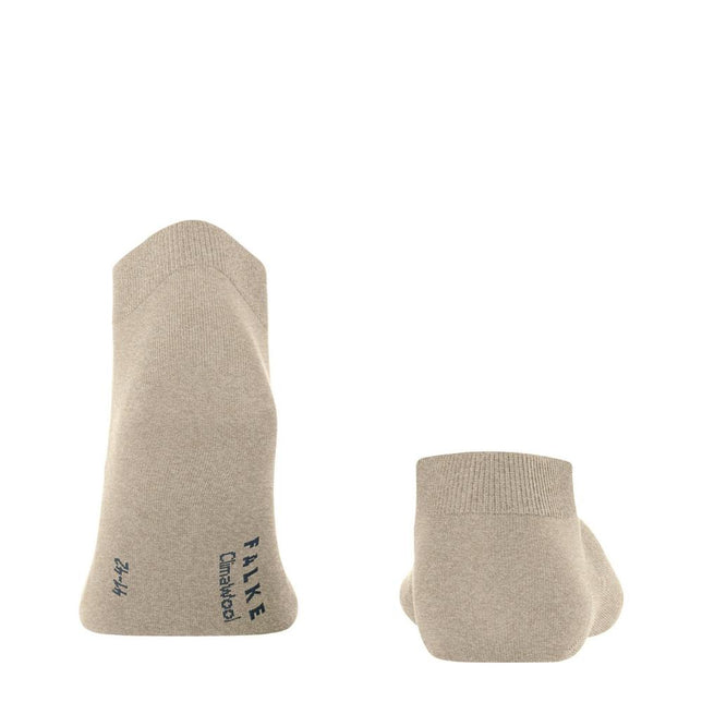 Falke Heren Sneakersokken Clima wol shortsock 14418 - Jambelles